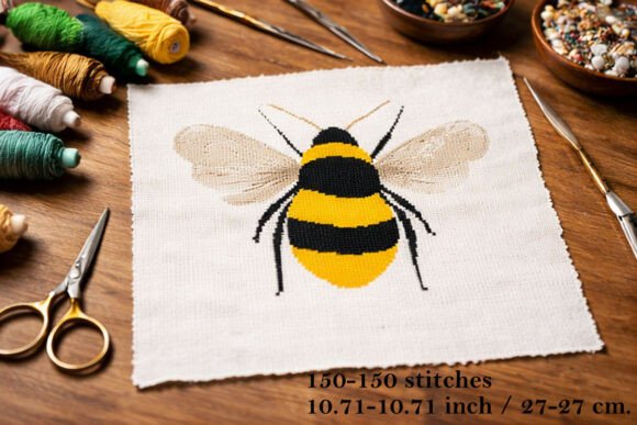Bee Cross Stitch Pattern 10 I: Apparel Design Review