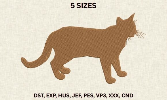 Cat Silhouette Embroidery Review for Real Embroidery Projects