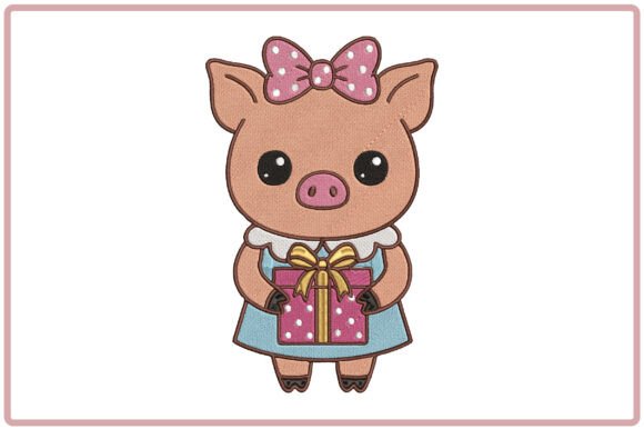 Cute Baby Pig Embroidery: A Maker's Review
