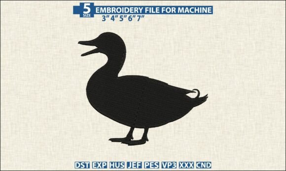 Duck Silhouette EXP PES Embroidery Files: A Seasonal Designer’s Review