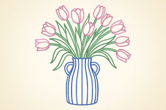 Flower Vase Embroidery Design: A Maker’s Review