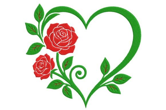Rose Heart Embroidery Design: A Professional Review