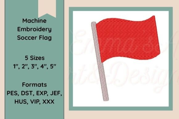 Soccer Flag Embroidery Design: A Boutique Review